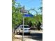 Street sign at the corner of W Flower and 13th Ave in the Campus Vista Historic District at 1322 W Flower St, Phoenix, AZ 85013