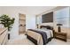 Comfortable bedroom with closet and modern design at 17345 W Smoketree Dr, Surprise, AZ 85387