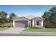 Charming single-story home with a two-car garage and well-maintained landscaping in a Gathering-friendly neighborhood at 17345 W Smoketree Dr, Surprise, AZ 85387