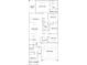Detailed floor plan featuring 5 bedrooms, 3 baths, a 2-bay garage, kitchen, and great room at 17349 W Smoketree Dr, Surprise, AZ 85387