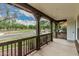 A comfortable patio featuring views of a park and neighborhood at 20412 W Thayer St, Buckeye, AZ 85396
