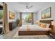 Bright and airy bedroom with a large window offering scenic views and modern decor at 2405 W Memorial Dr, Anthem, AZ 85086