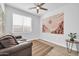 Bright bedroom with modern decor, light floors, and a neutral color palette at 2405 W Memorial Dr, Anthem, AZ 85086