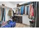 Functional walk-in closet providing ample storage and organizational options at 2405 W Memorial Dr, Anthem, AZ 85086