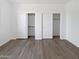 Dual walk-in closets offer ample storage space in this beautifully staged room at 5501 W Whispering Wind Dr, Glendale, AZ 85310