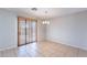 Breakfast nook is well-lit and features sliding glass door access to the backyard at 645 W Kingman Loop, Casa Grande, AZ 85122