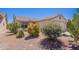 Lush desert landscaping with various cacti and shrubs at 645 W Kingman Loop, Casa Grande, AZ 85122