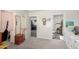 Bedroom featuring views into other parts of the house at 8012 S Magic Dr, Casa Grande, AZ 85193