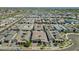 An aerial view of a dense neighborhood with well-maintained homes and manicured landscaping at 812 E Summerside Rd, Phoenix, AZ 85042
