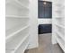 Walk-in pantry offering abundant shelving and storage space at 812 E Summerside Rd, Phoenix, AZ 85042