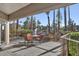 Relaxing patio area with comfortable seating and view of the community at 8787 E Mountain View Rd # 2100, Scottsdale, AZ 85258