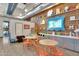 Bright, colorful amenity center featuring study hall tables, snack machines, and comfortable seating options at 10006 E Rotation Dr, Mesa, AZ 85212