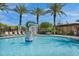 Fun community pool with basketball hoops providing entertainment for residents at 10006 E Rotation Dr, Mesa, AZ 85212