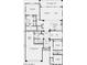 Detailed floor plan showcasing the layout of the home's primary suite, kitchen, and bedrooms at 10201 W Weldon Ave, Avondale, AZ 85392