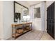 Welcoming entryway with a console table, decorative mirrors, and stylish accents at 12642 N Mountainside Dr # B, Fountain Hills, AZ 85268