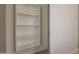 A closet with built-in shelving for storage at 1622 N 17Th Ave, Phoenix, AZ 85007