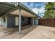 Covered carport with ample parking space and easy access to the home at 2019 W Stella Ln, Phoenix, AZ 85015