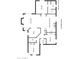 A well-designed floor plan with multiple bedrooms, bathrooms, an office, and an open-concept living and kitchen area at 2627 E Gary Way, Phoenix, AZ 85042