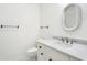 Bathroom with designer sink, vanity, and fixtures at 316 E Bethany Home Rd, Phoenix, AZ 85012