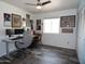 Office space featuring desk, computer, natural light, and vinyl flooring at 3726 W Campo Bello Dr, Glendale, AZ 85308