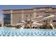 Resort style community waterpark featuring thrilling slides for Gathering fun and recreation at 6900 E Princess Dr # 2247, Phoenix, AZ 85054