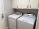 Laundry room with washer and dryer at 7272 E Gainey Ranch Rd # 122, Scottsdale, AZ 85258