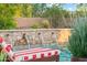 Resort-style pool with stone waterfall feature and poolside lounge chairs, offering a relaxing and private backyard oasis at 7503 S Roanoke St, Gilbert, AZ 85298