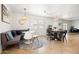 Open dining area with both traditional and booth seating, and natural light at 8315 E Devonshire Ave, Scottsdale, AZ 85251