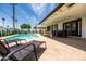 Stunning backyard pool with lounge seating and dining area, ideal for relaxation and outdoor enjoyment at 8315 E Devonshire Ave, Scottsdale, AZ 85251
