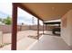 Backyard patio providing a serene view of the landscaped outdoor space at 1219 E Avenida Isabela --, Casa Grande, AZ 85122