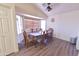 Bright dining room with wood flooring, ample natural light, and comfortable seating at 1219 E Avenida Isabela --, Casa Grande, AZ 85122