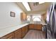 Well-equipped kitchen with wood cabinets, stainless steel appliances, and plenty of counter space at 1219 E Avenida Isabela --, Casa Grande, AZ 85122