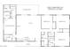 Detailed floor plan showcasing the layout of the home, including bedrooms, bathrooms, and living areas at 1930 E Missouri Ave, Phoenix, AZ 85016