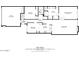 Detailed floorplan showcasing the layout of the house with measurements and room labels for reference at 2326 E Evans Dr, Phoenix, AZ 85022