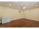 Bonus room with ceiling fan, recessed lighting, and hard flooring at 3133 E Claire Dr, Phoenix, AZ 85032