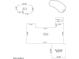Detailed floor plan of the home showcasing the layout of the rooms and property dimensions at 3133 E Claire Dr, Phoenix, AZ 85032