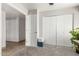 A bedroom with a ceiling fan, closets, natural light and carpet flooring is perfect for relaxation at 3358 W Sandra Ter, Phoenix, AZ 85053
