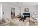 Inviting living room with a modern design, stylish furniture, and wood-look flooring at 3824 W Puget Ave, Phoenix, AZ 85051