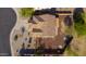 A bird's eye view of this home highlights the backyard, landscaping, and surrounding community at 4187 N 298Th Ln, Buckeye, AZ 85396