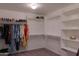 Spacious walk-in closet with ample shelving and hanging space at 4187 N 298Th Ln, Buckeye, AZ 85396