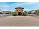 An attractive stone and wrought iron community entrance providing security and curb appeal at 4519 N 29Th Way, Phoenix, AZ 85016