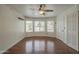 Spacious bedroom with recessed lighting and ample windows at 533 N Cobblestone St, Gilbert, AZ 85234