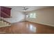Inviting living room with wood floors and natural light at 533 N Cobblestone St, Gilbert, AZ 85234