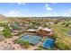 Breathtaking desert community featuring golf course, tennis court, and natural landscape at 6145 E Snowdon St, Mesa, AZ 85215