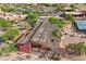 Charming Desert Ridge community gathering space, with a rustic design and desert landscaping at 6145 E Snowdon St, Mesa, AZ 85215