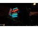 Exterior view of a Joyride Taco House restaurant at night with a neon sign at 636 E Redondo Dr, Gilbert, AZ 85296