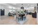 Open concept living area featuring dining area and kitchen, perfect for modern living and entertaining at 6923 E Hubbell St, Scottsdale, AZ 85257