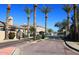 Gated community entrance offering security, privacy, and meticulously maintained surroundings at 8180 E Shea Blvd # 1075, Scottsdale, AZ 85260