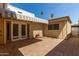 View of a beautiful outdoor patio with tile flooring at 8328 E Chaparral Rd, Scottsdale, AZ 85250