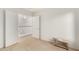 Bedroom featuring carpet, open doorways, and light neutral paint at 8450 S Stephanie Ln, Tempe, AZ 85284